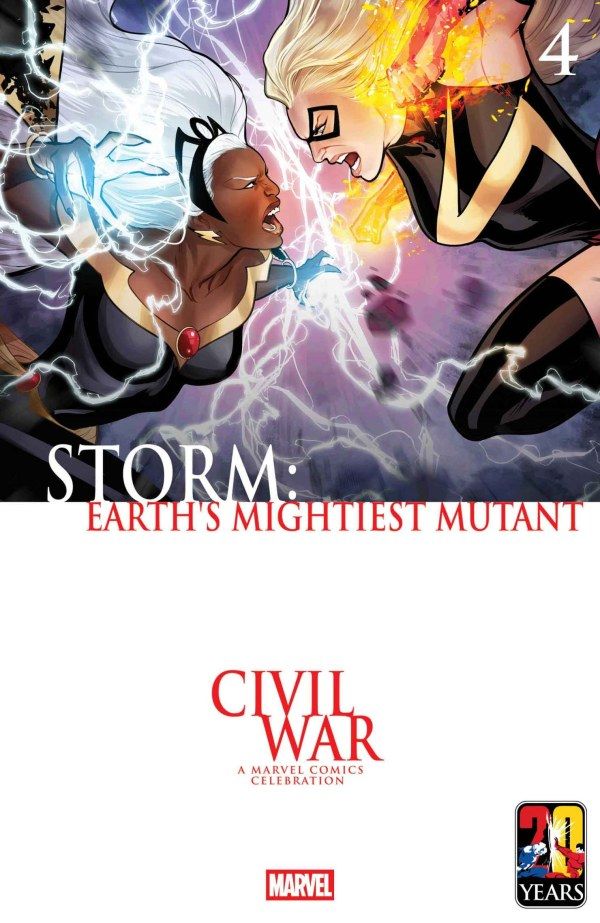 Storm: Earth's Mightiest Mutant #4 (Lucas Werneck Civil War Celebration Variant) Comic