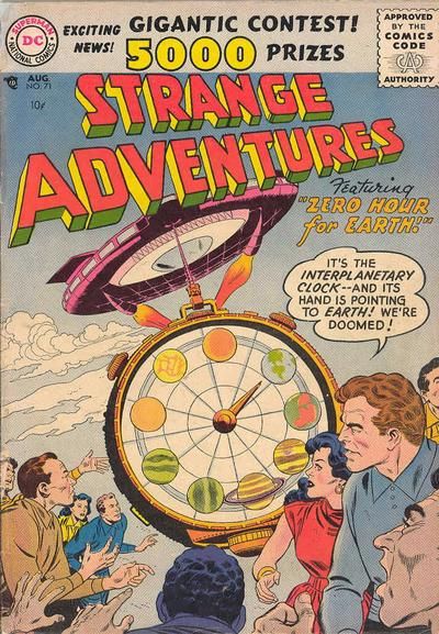 Strange Adventures #71 Comic