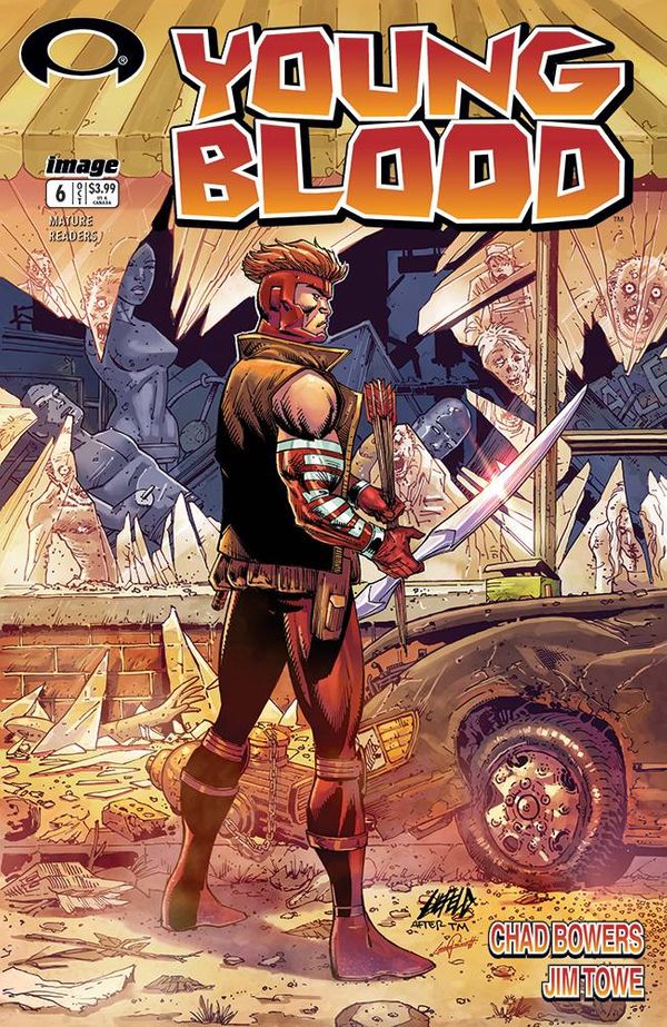 Youngblood #6 (Cover C Walking Dead #1 Tribute Va)