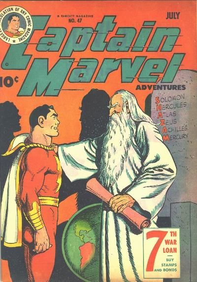 Captain Marvel Adventures #47 Comic