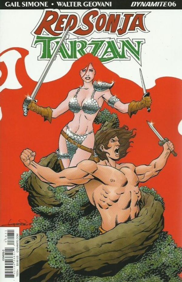 Red Sonja/Tarzan #6 (Cover C Lopresti)