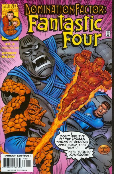 Domination Factor: Fantastic Four Comic