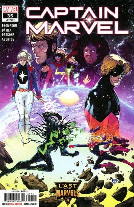 Captain Marvel #35 Comic