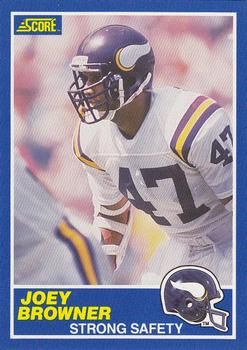 Joey Browner 1989 Score #38 Sports Card