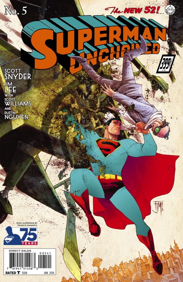 Superman Unchained #5 (Manapul Variant)