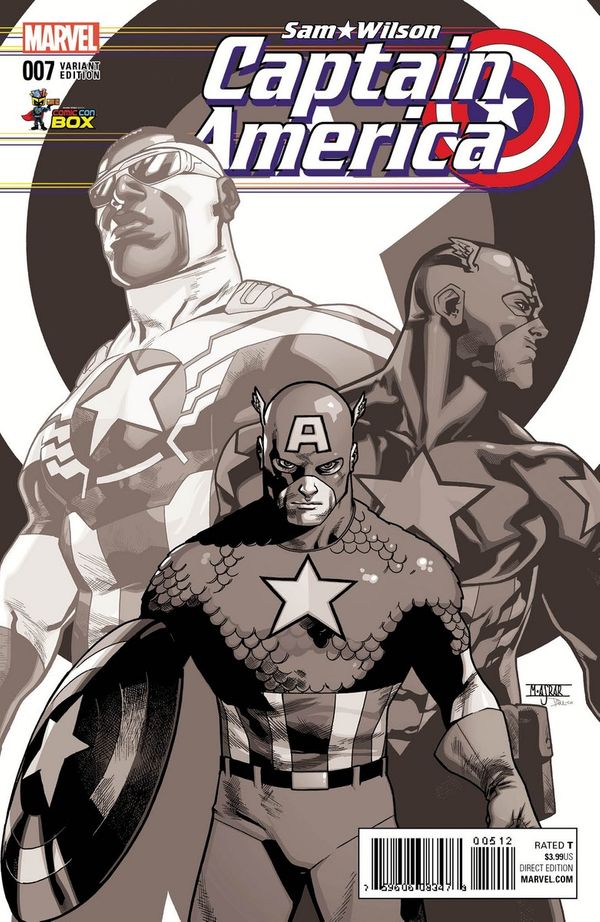 Captain America: Sam Wilson #7 (ComicConBox Sketch Edition)