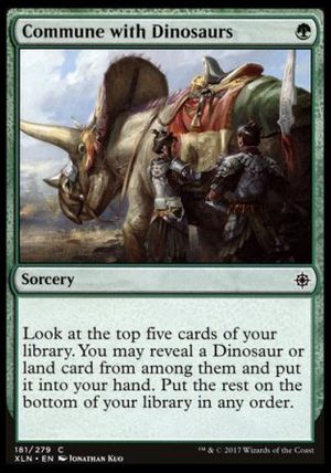 Commune with Dinosaurs (Ixalan)