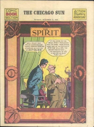 Spirit Section #10/15/1944 Comic