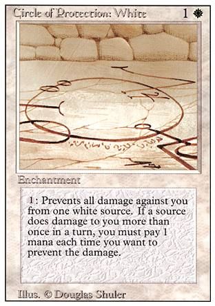 Circle of Protection: White (Revised Edition) Trading Card