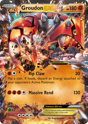 Groudon EX (85/160) - Primal Clash