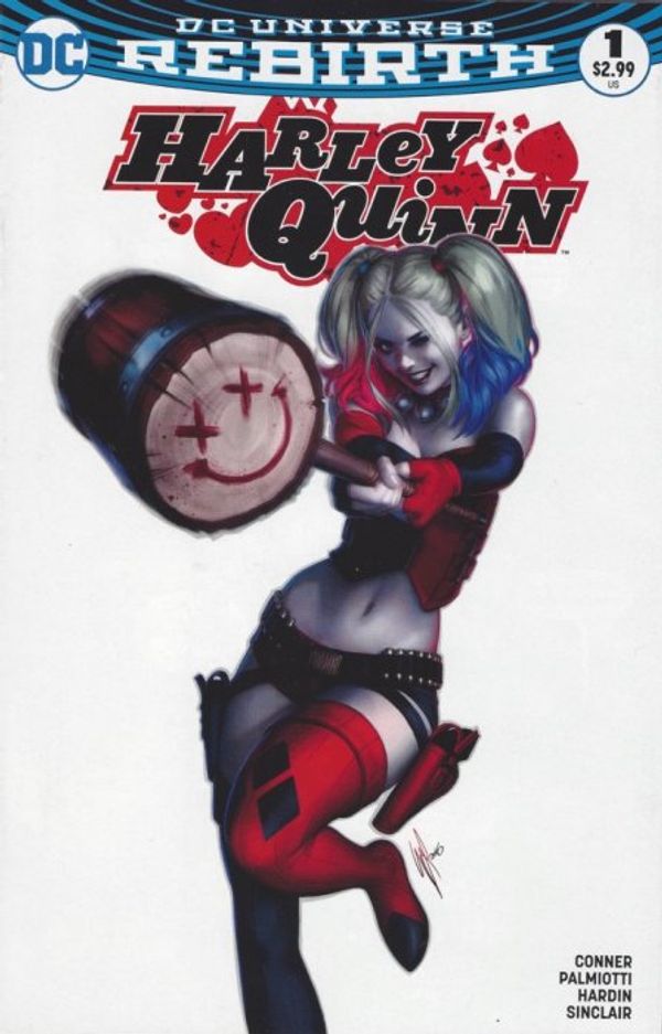 Harley Quinn #1 (Mega Gaming & Comics White Edition)
