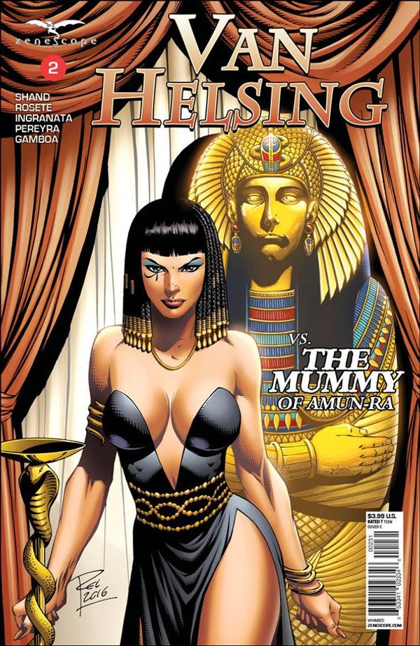 Grimm Fairy Tales Presents: Van Helsing Vs. the Mummy of Amun-Ra #2 (Cover C Rei)