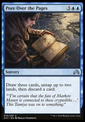 Pore Over the Pages (Shadows over Innistrad)