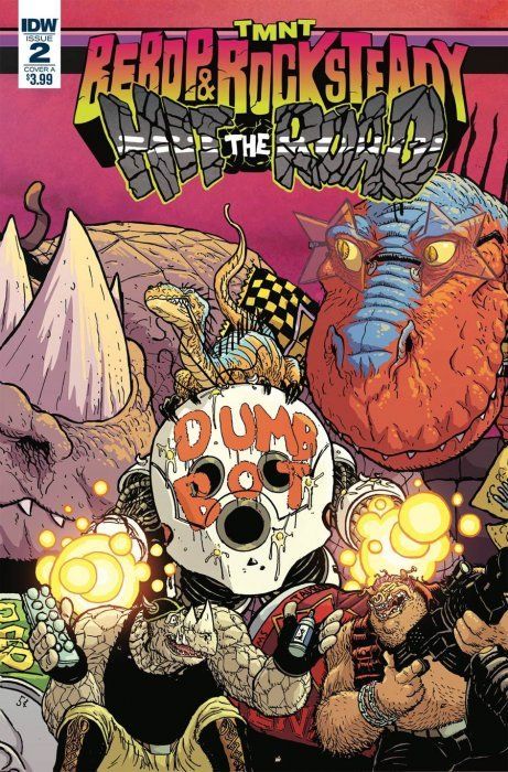 Teenage Mutant Ninja Turtles: Bebop & Rocksteady Hit the Road #2 Comic