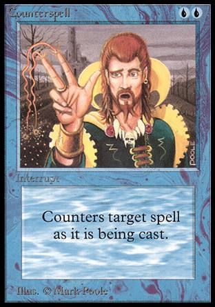 Counterspell (Beta) Trading Card