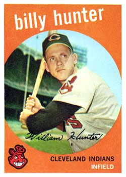 Billy Hunter 1959 Topps #11 Sports Card