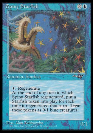 Spiny Starfish (Alliances) Trading Card
