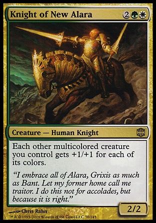 Knight of New Alara (Alara Reborn) Trading Card