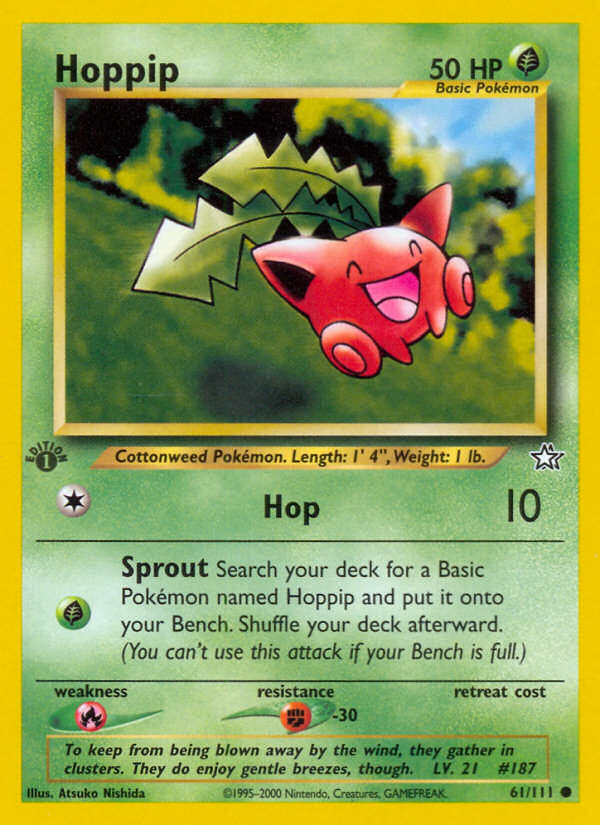 Hoppip (61/111) - Neo Genesis Pokémon Card