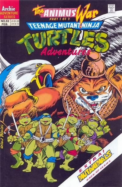 Teenage Mutant Ninja Turtles Adventures #53 Comic