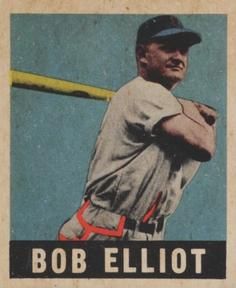 Bob Elliott 1948 Leaf #65 Sports Card