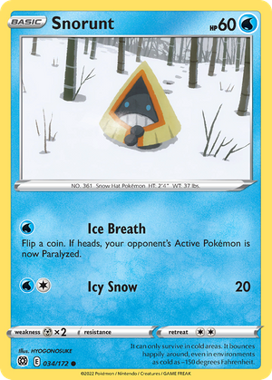 Snorunt (34/172) - Brilliant Stars