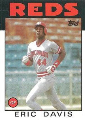 Eric Davis 1986 Topps #28