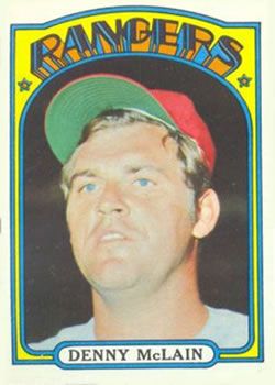 Denny McLain 1972 Topps #210 Sports Card