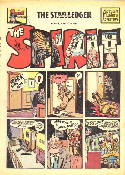 Spirit Section #3/30/1947 Comic