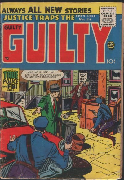 Justice Traps the Guilty #78 Comic