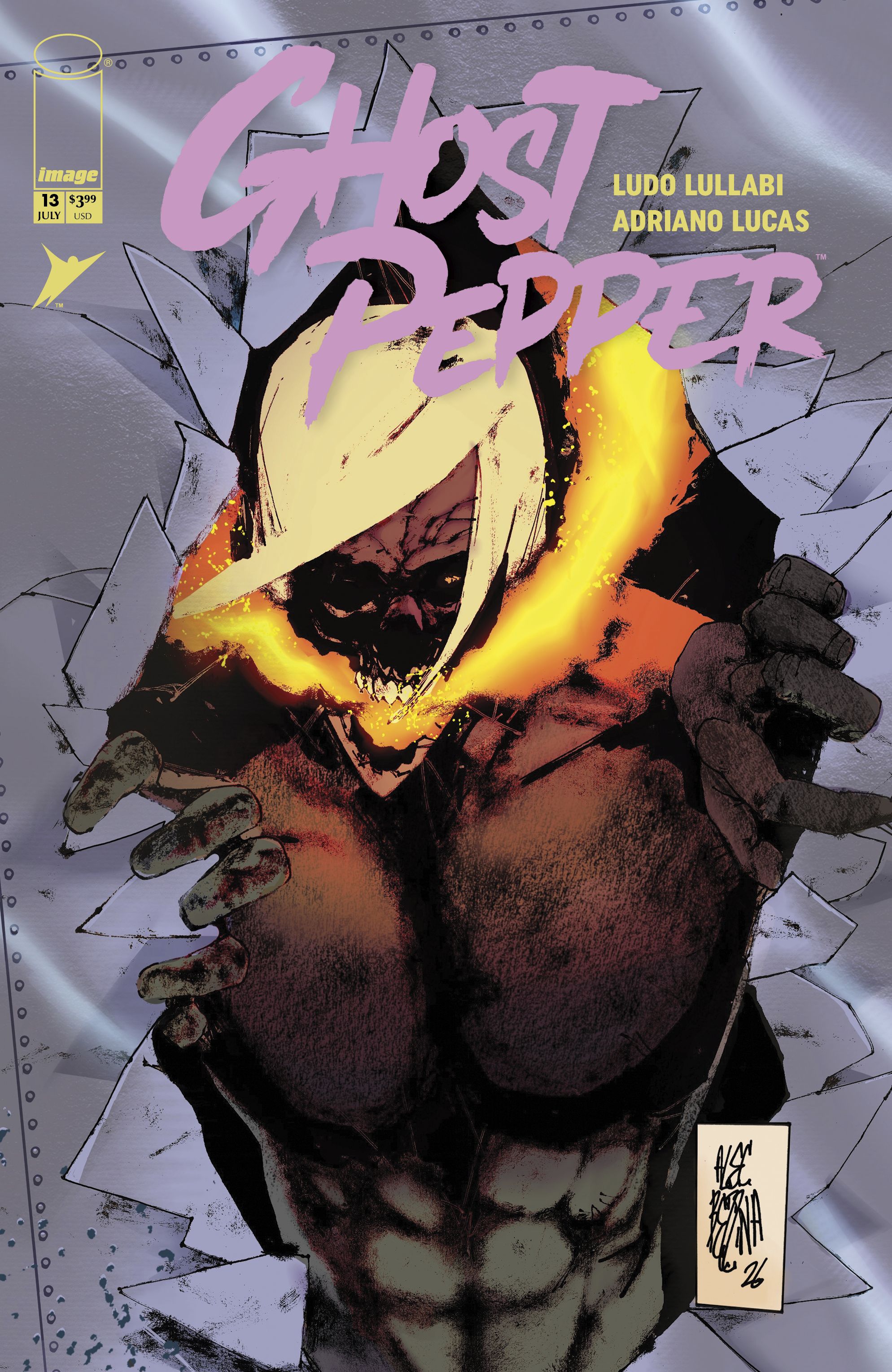 Ghost Pepper #13 (Cvr E Inc 1:50 Alec Bezzina Variant) Comic