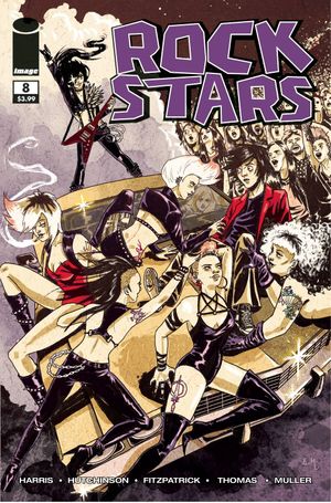 Rockstars #8 (Cover B Walking Dead #59 Tribute V)