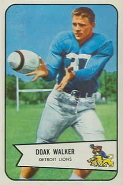 Doak Walker 1954 Bowman #41 Sports Card