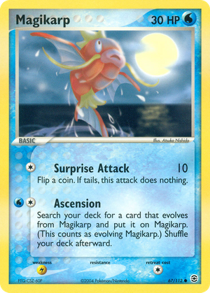 Magikarp (67/112) - FireRed & LeafGreen (Reverse Holo) Value - GoCollect
