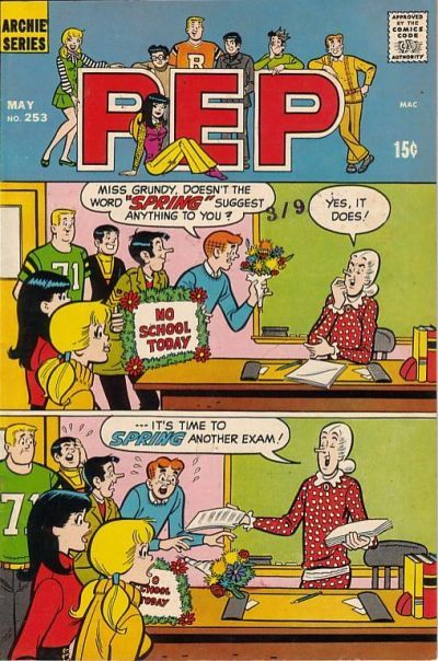 Pep Comics #253 Comic