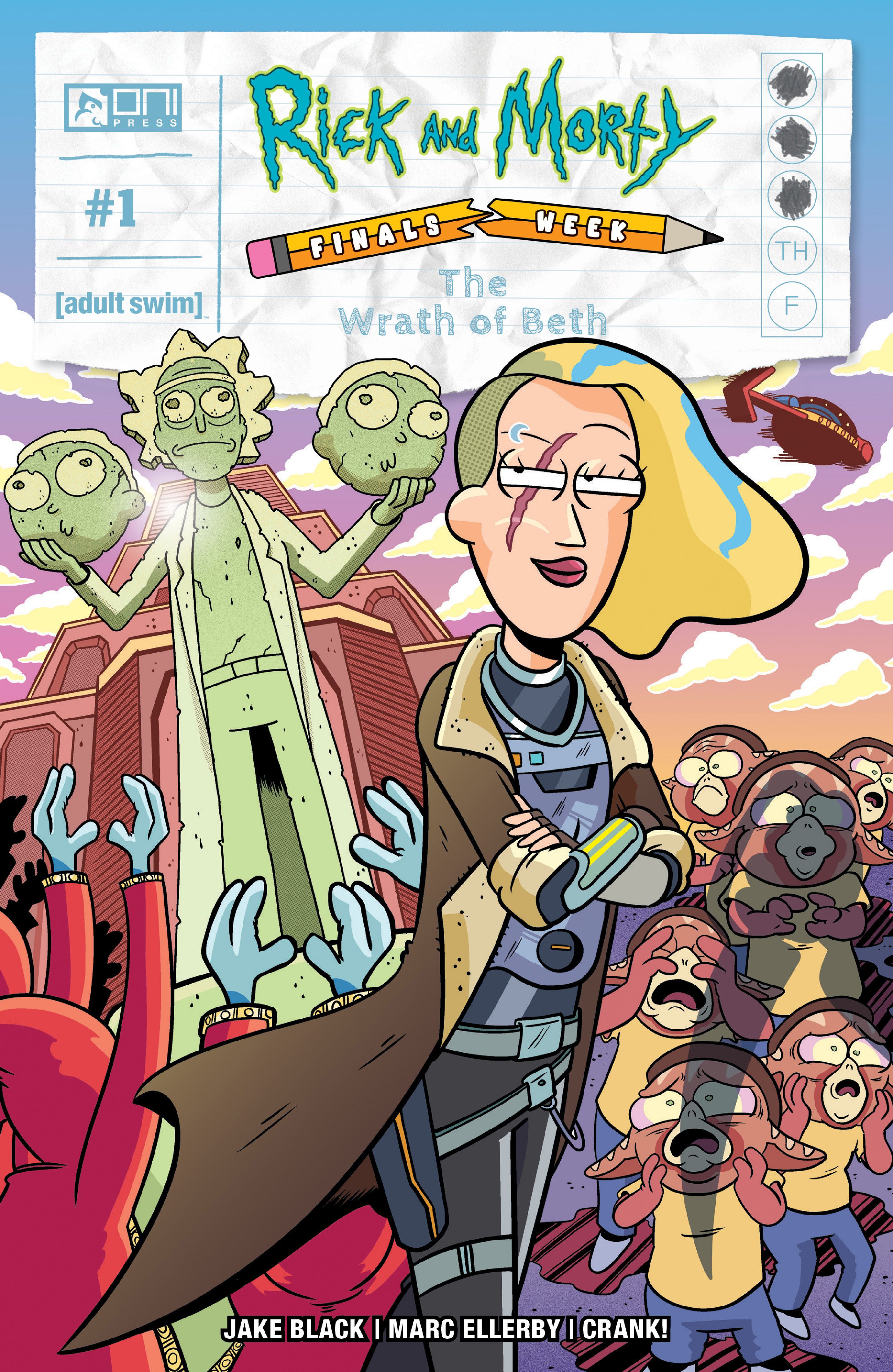 Rick And Morty Finals Week The Wrath Of Beth #1 Comic