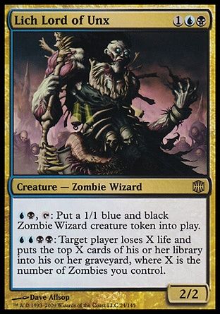 Lich Lord of Unx (Alara Reborn) Trading Card