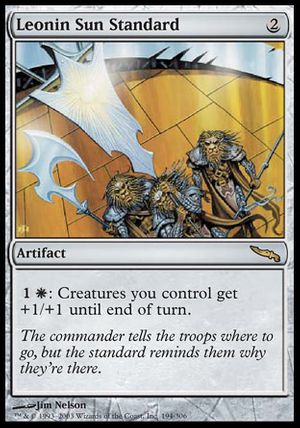 Leonin Sun Standard (Mirrodin)