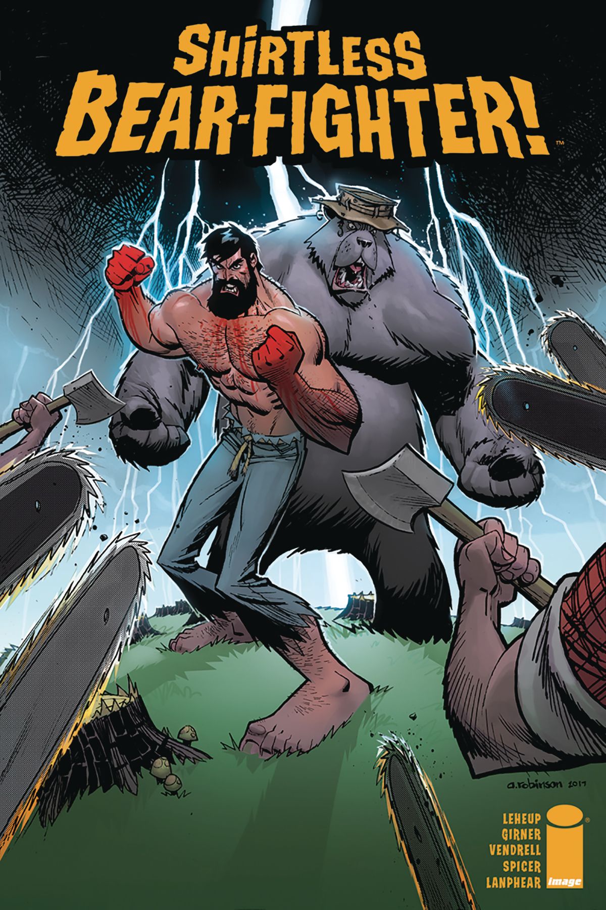 Shirtless Bear-Fighter #4 Comic