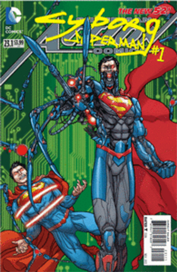 Action Comics #23.1 (Standard Lenticular Cover)
