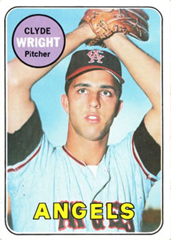 Clyde Wright 1969 Topps #583