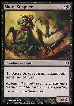 Shore Snapper (Shards of Alara) Trading Card