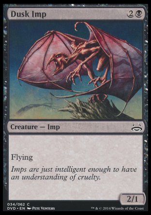 Dusk Imp (Duel Decks : Anthology) Trading Card