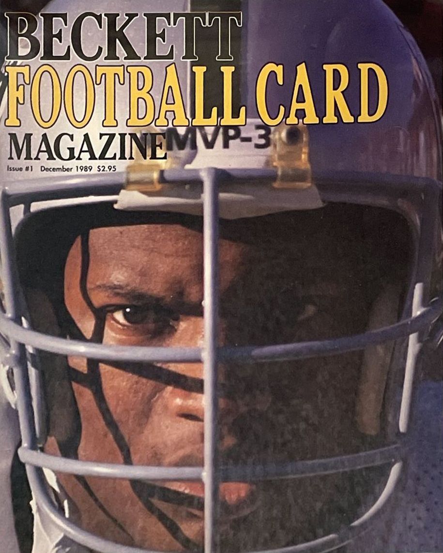 Beckett Football Card Magazine #1 Magazine