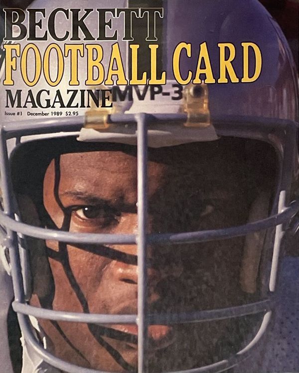 Beckett Football Card Magazine #1
