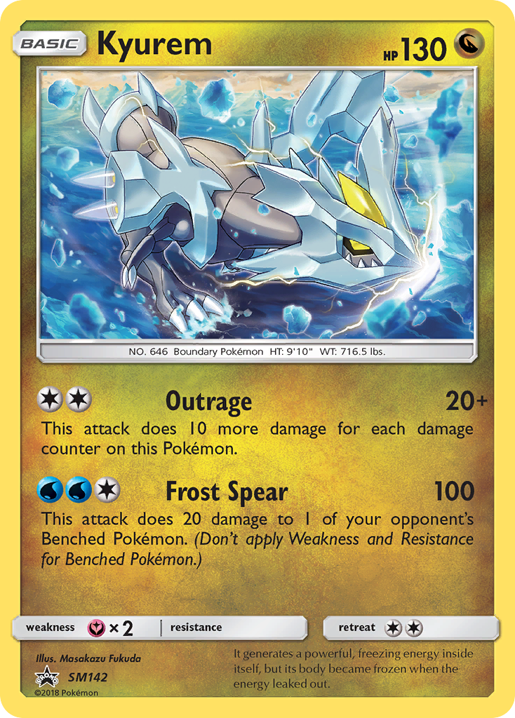 Kyurem (SM142) - SM Black Star Promos Pokémon Card