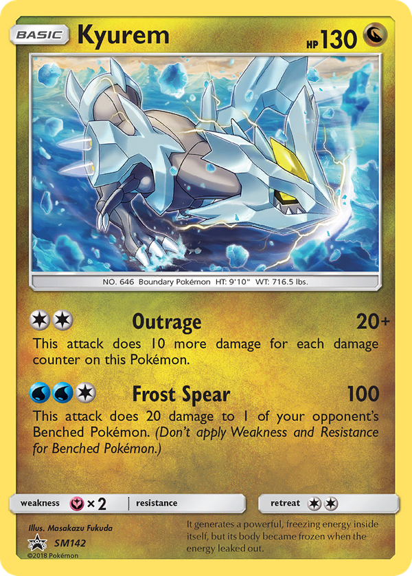 Kyurem (SM142) - SM Black Star Promos