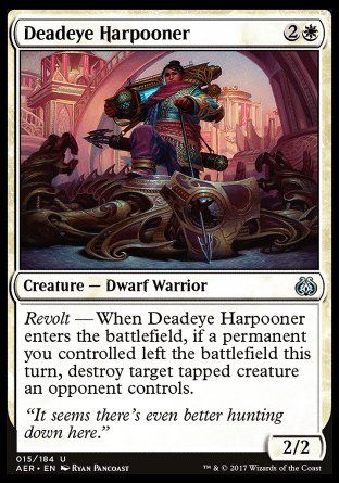 Deadeye Harpooner (Aether Revolt) Trading Card