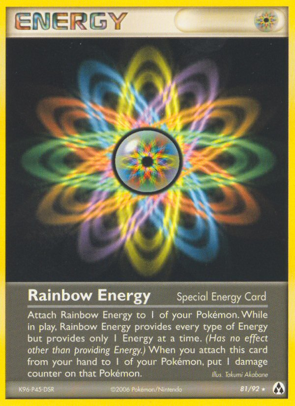 Rainbow Energy (81/92) - Legend Maker Pokémon Card