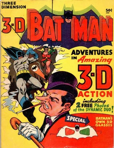 3-D Batman Comic